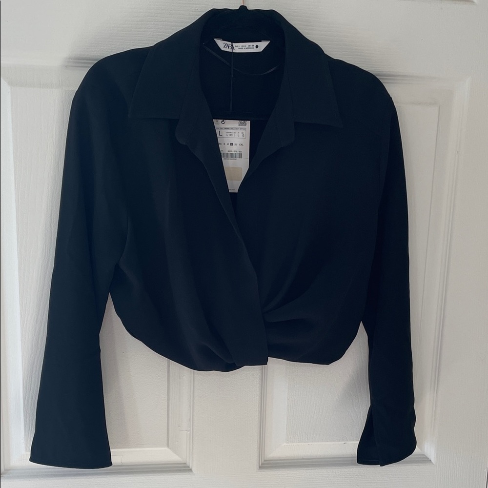 NWT Zara Crop top size large